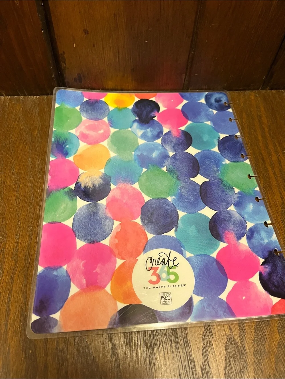 Colorful Dot-Print Notebook 